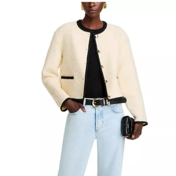 Anine Bing,Logan Bouclé Jacket, Size M - NWT's